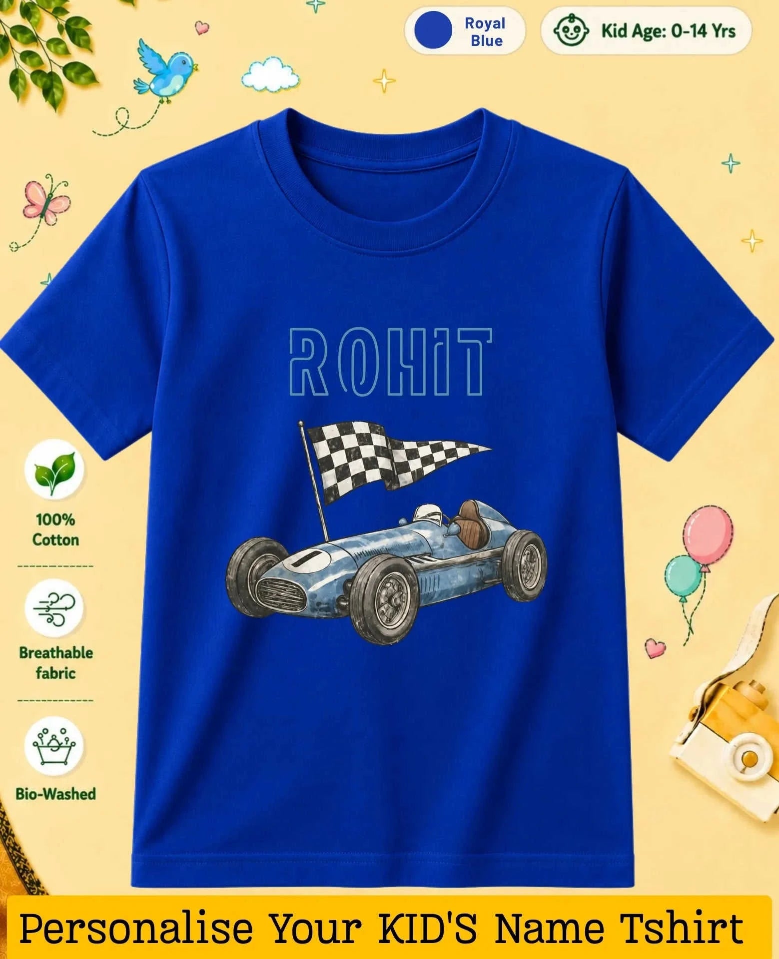 Custom Kid Cotton Tshirt Swiftsoul