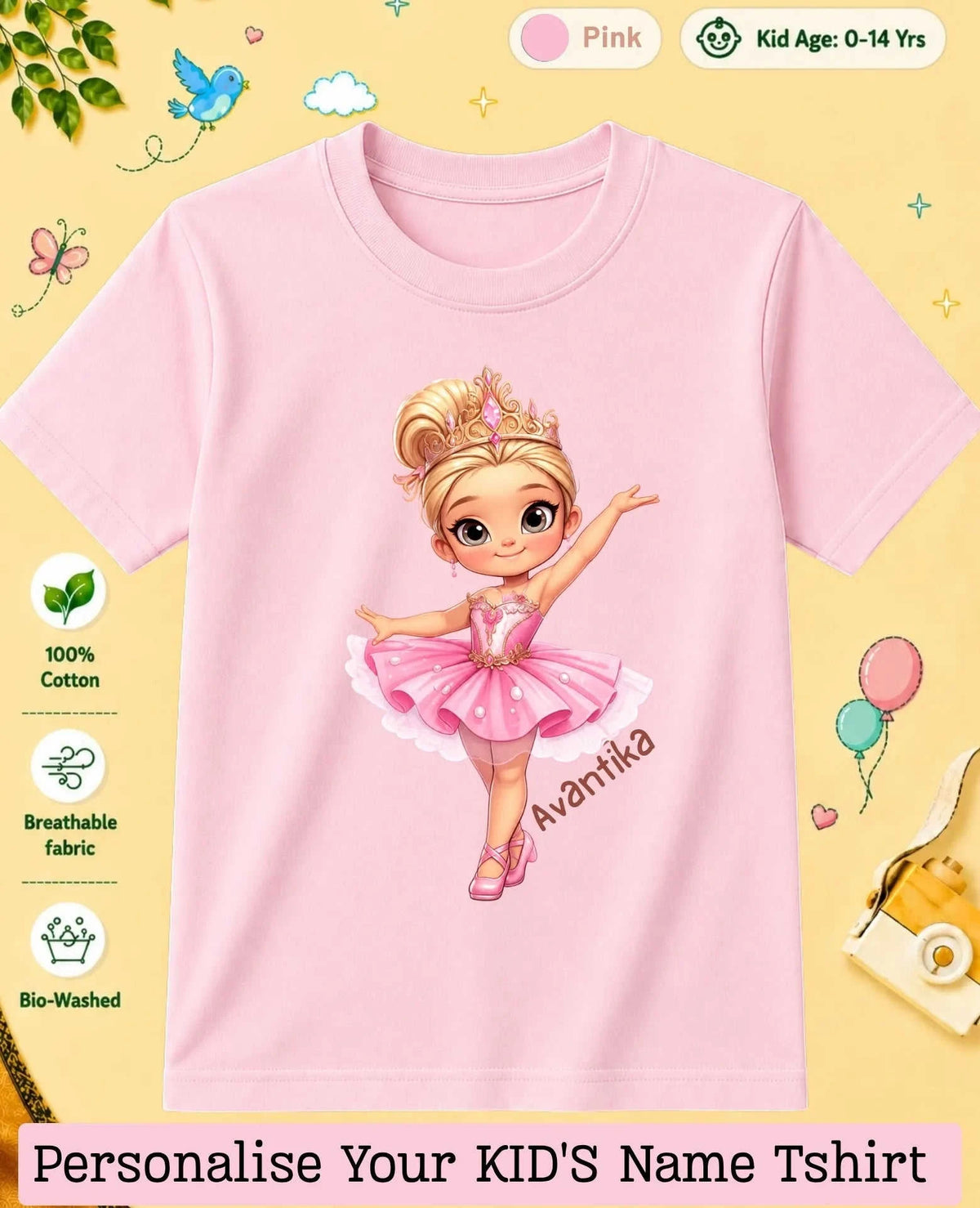 Custom Kid Cotton Tshirt Swiftsoul