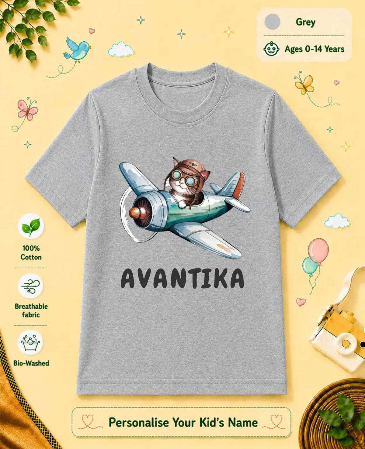 Custom Kid Cotton Tshirt Swiftsoul