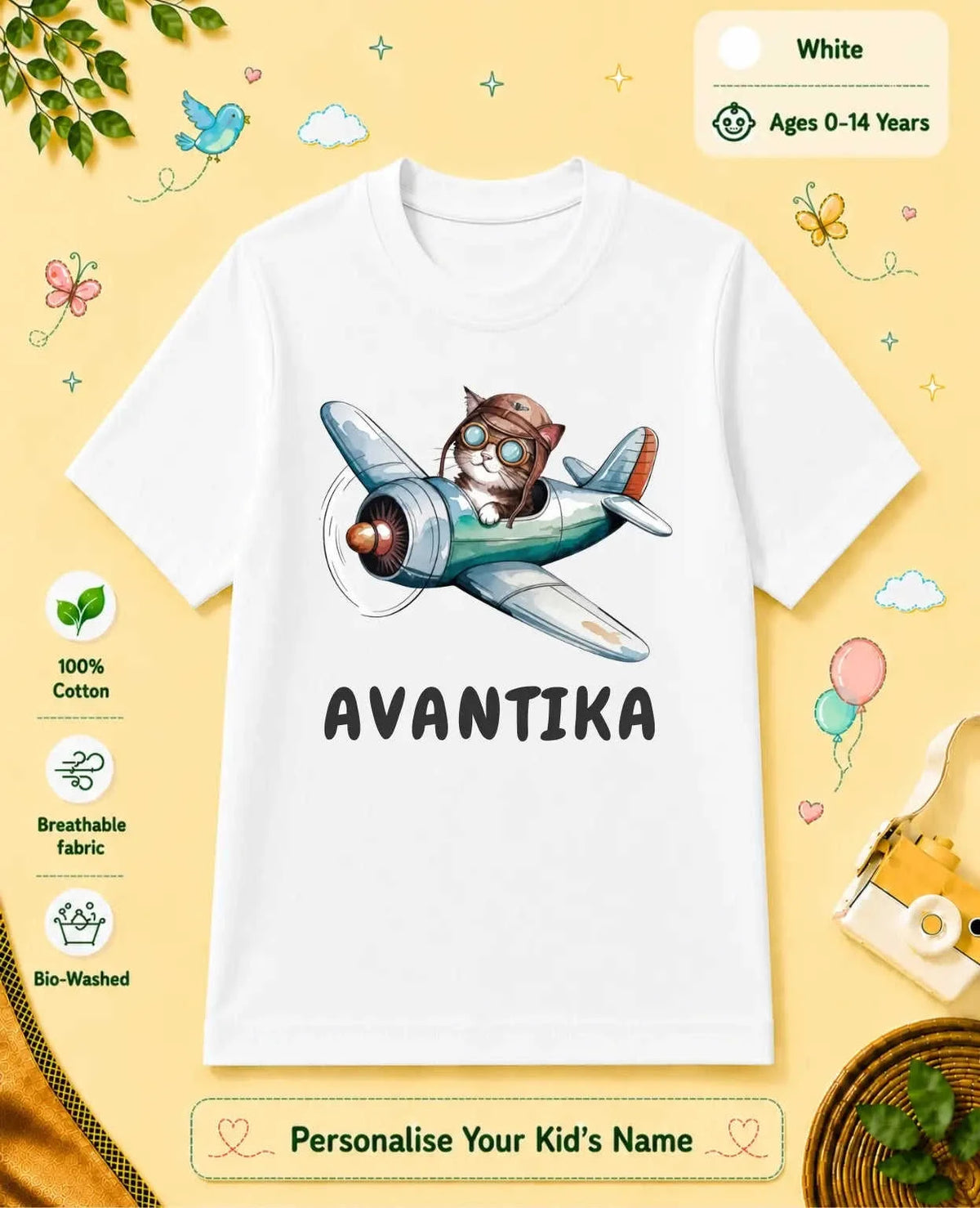 Custom Kid Cotton Tshirt Swiftsoul