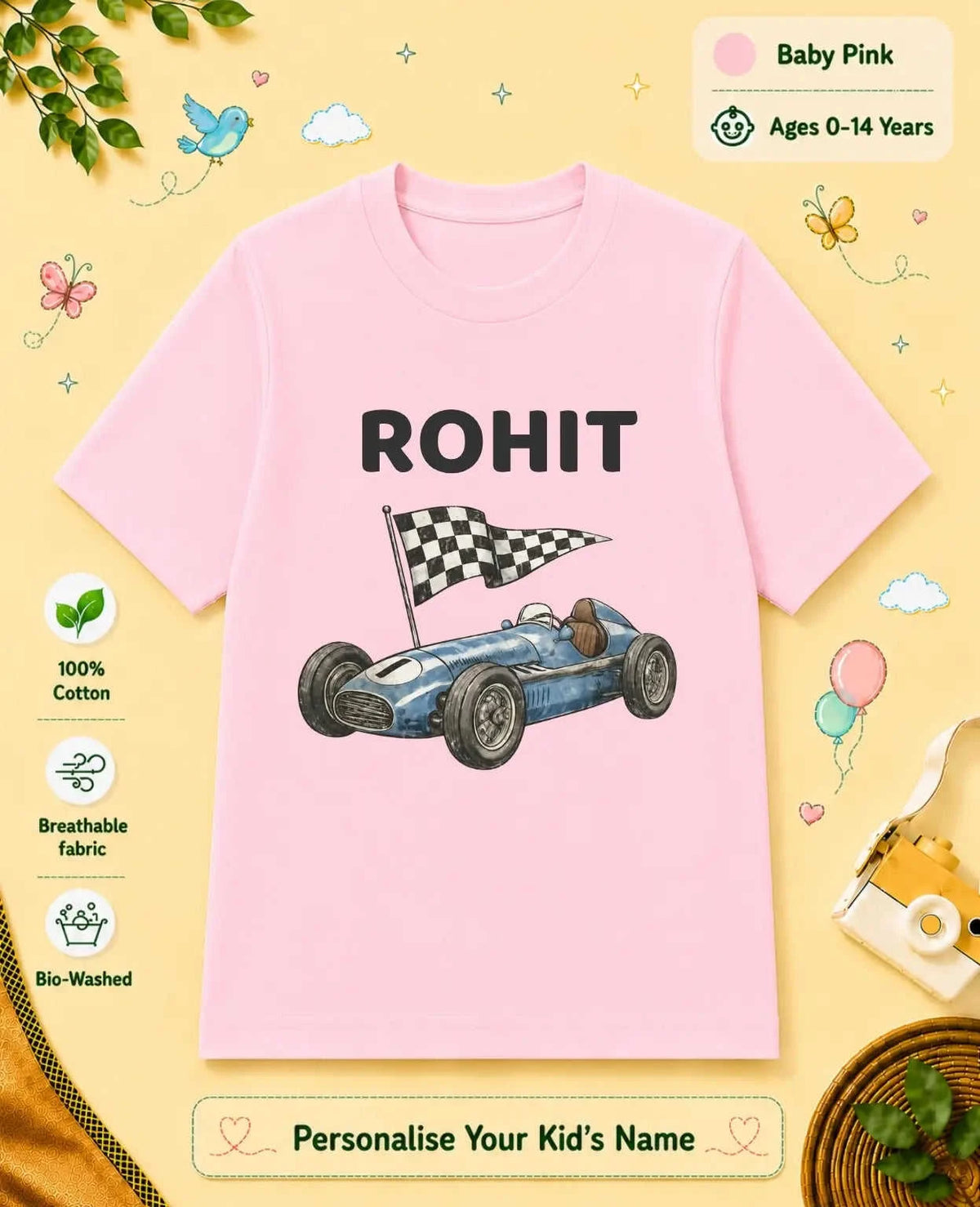 Custom Kid Cotton Tshirt Swiftsoul