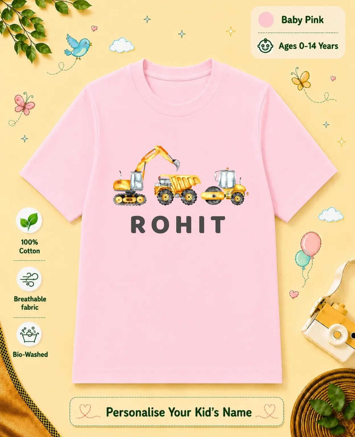 Custom Kid Cotton Tshirt Swiftsoul