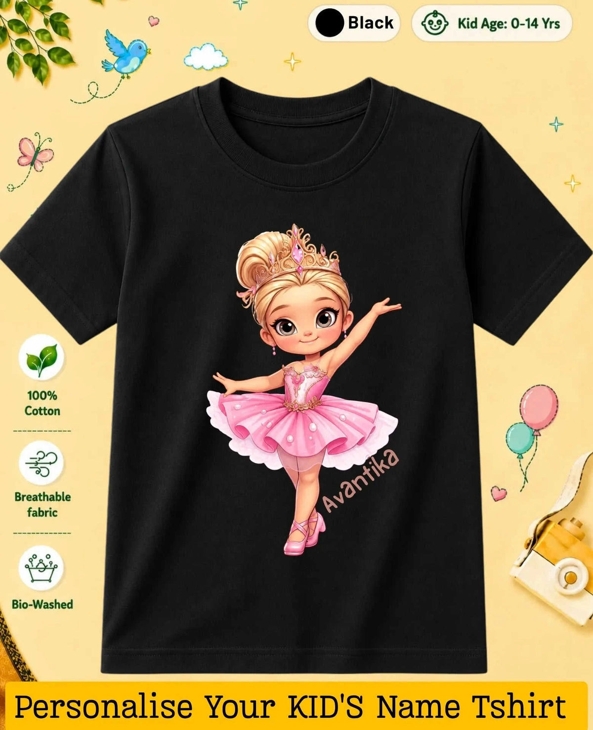 Custom Kid Cotton Tshirt Swiftsoul