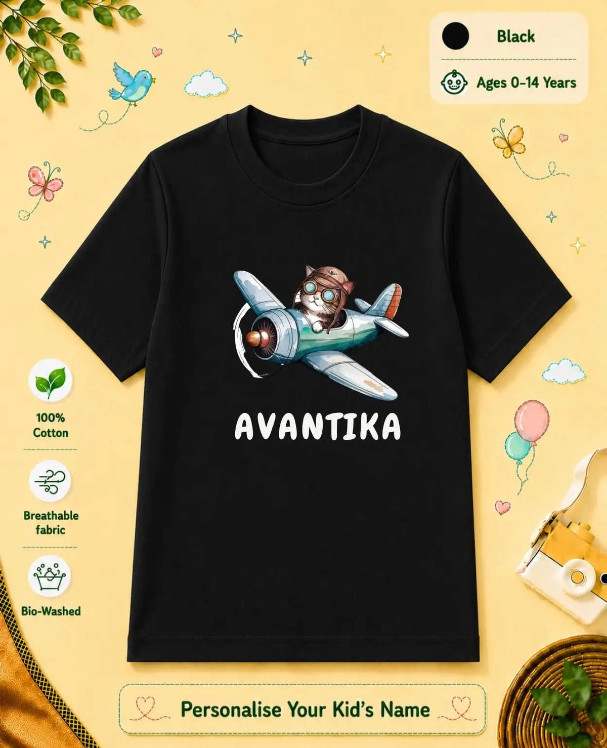 Custom Kid Cotton Tshirt Swiftsoul