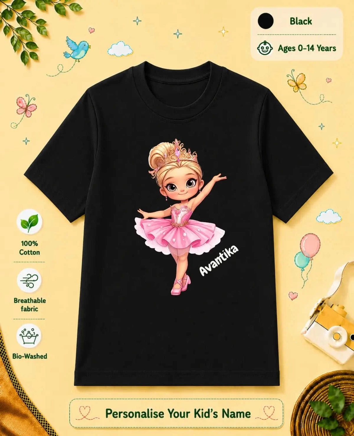 Custom Kid Cotton Tshirt Swiftsoul