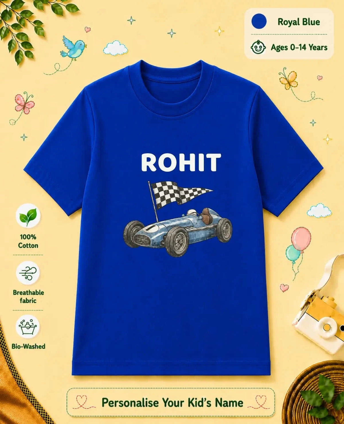 Custom Kid Cotton Tshirt Swiftsoul