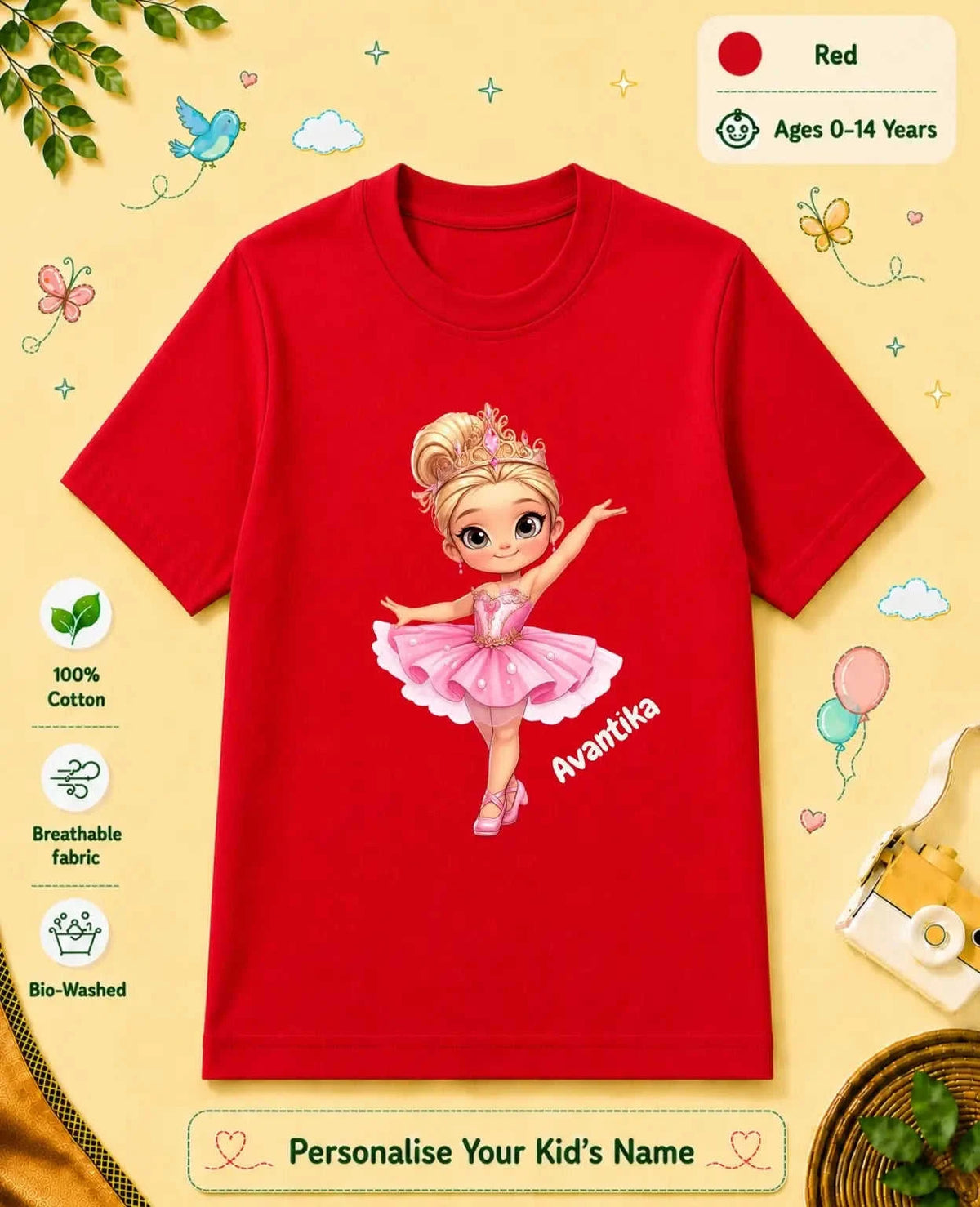 Custom Kid Cotton Tshirt Swiftsoul