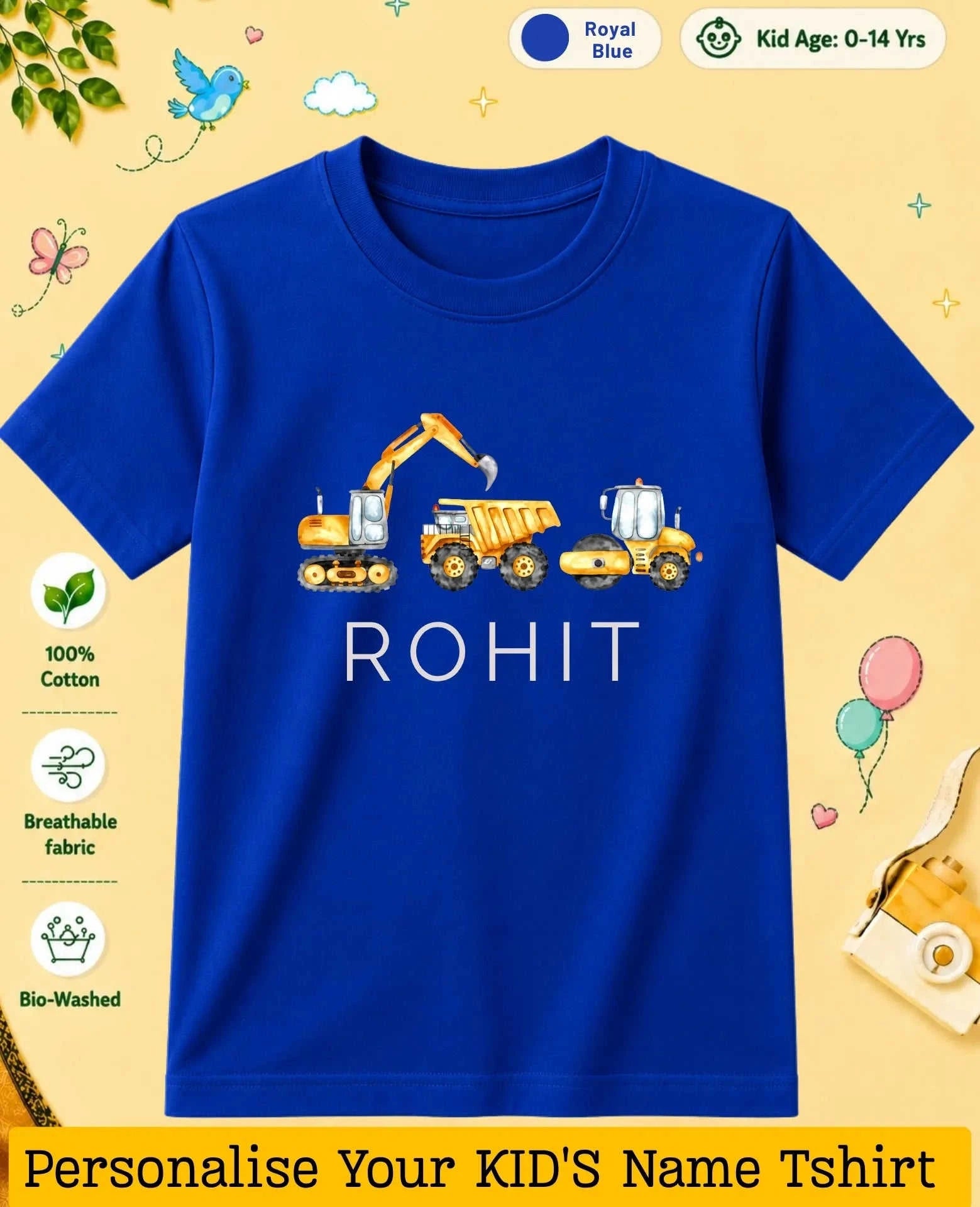Custom Kid Cotton Tshirt Swiftsoul