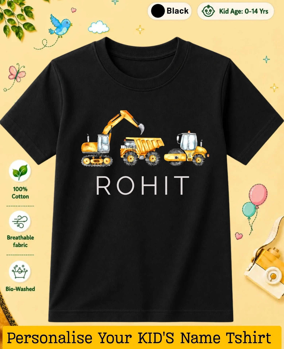 Custom Kid Cotton Tshirt Swiftsoul