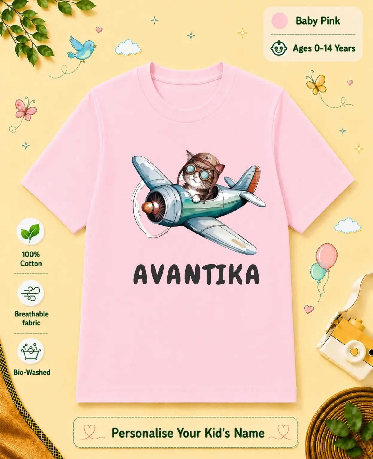 Custom Kid Cotton Tshirt Swiftsoul