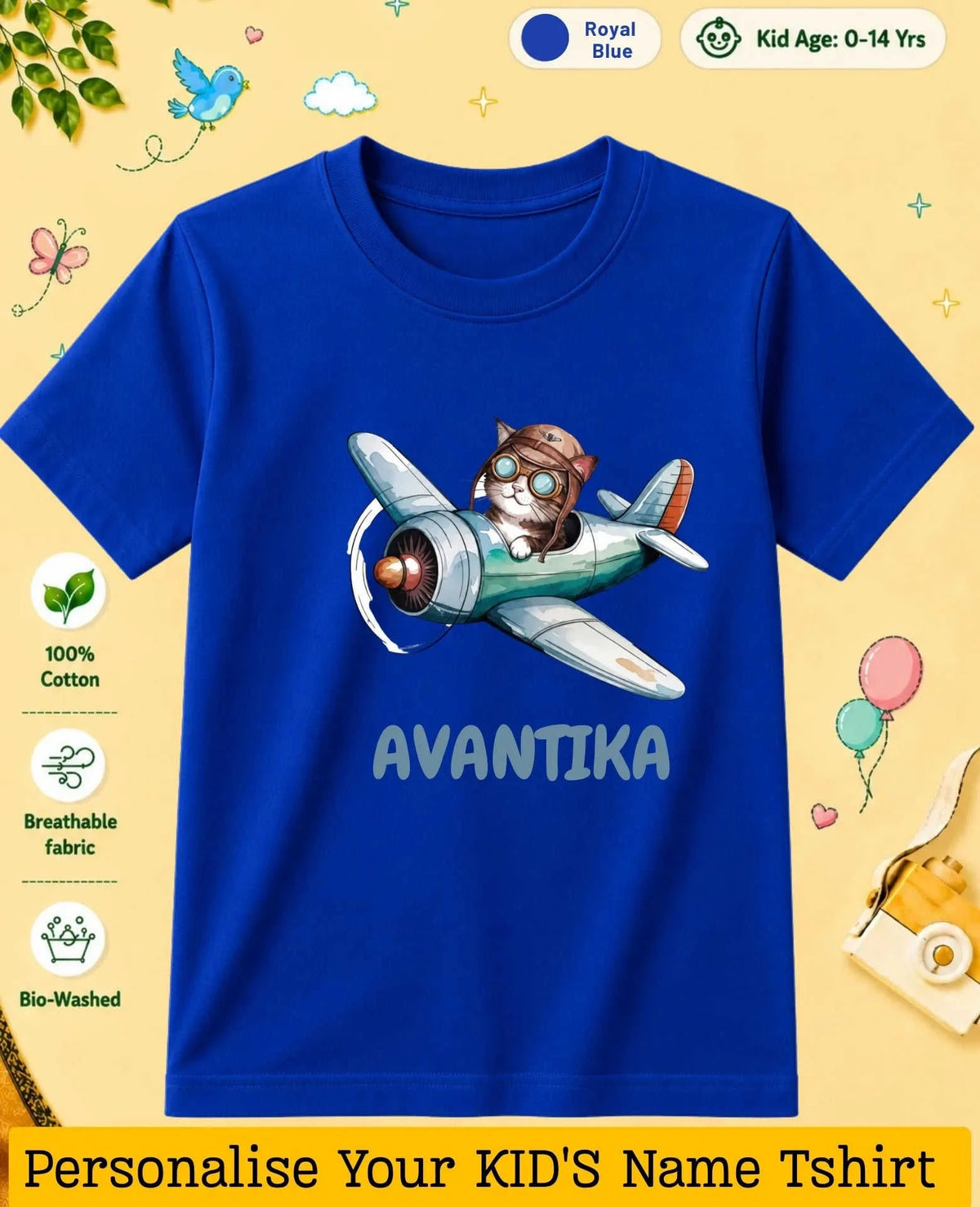 Custom Kid Cotton Tshirt Swiftsoul