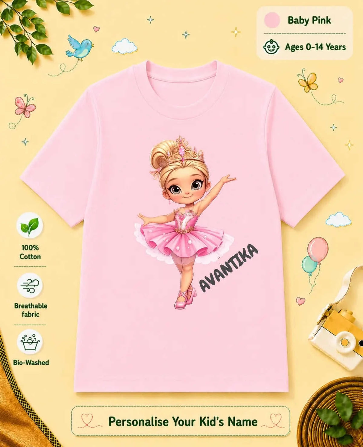 Custom Kid Cotton Tshirt Swiftsoul