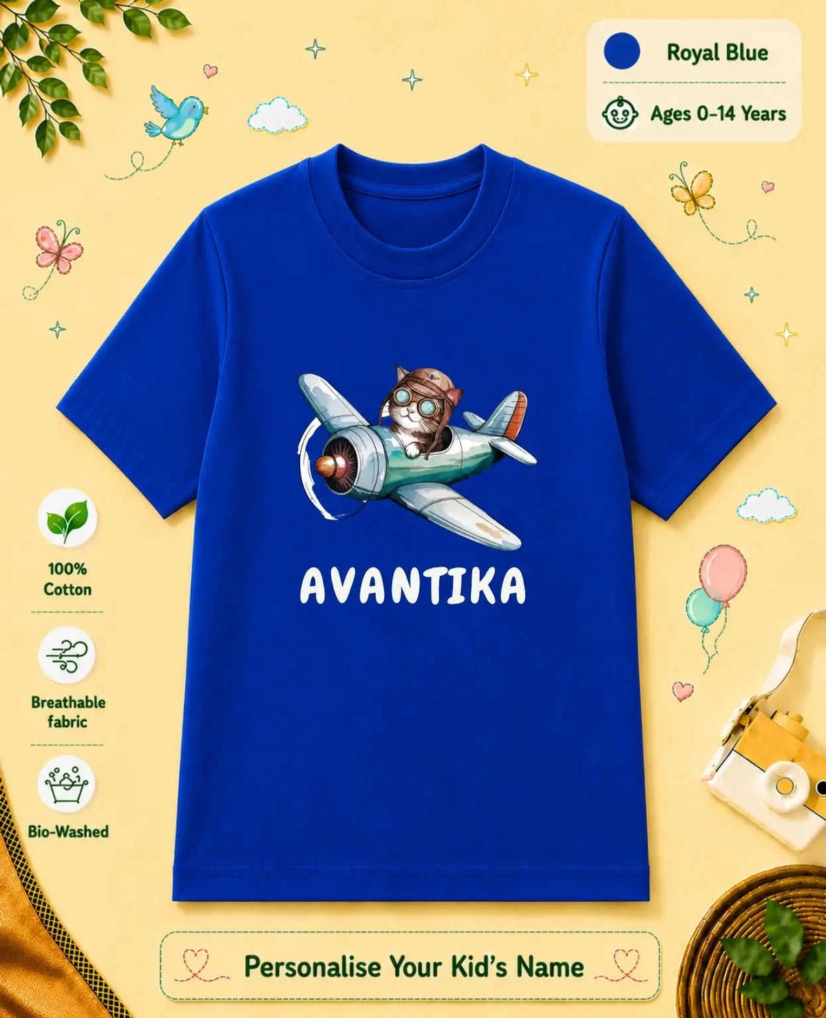 Custom Kid Cotton Tshirt Swiftsoul