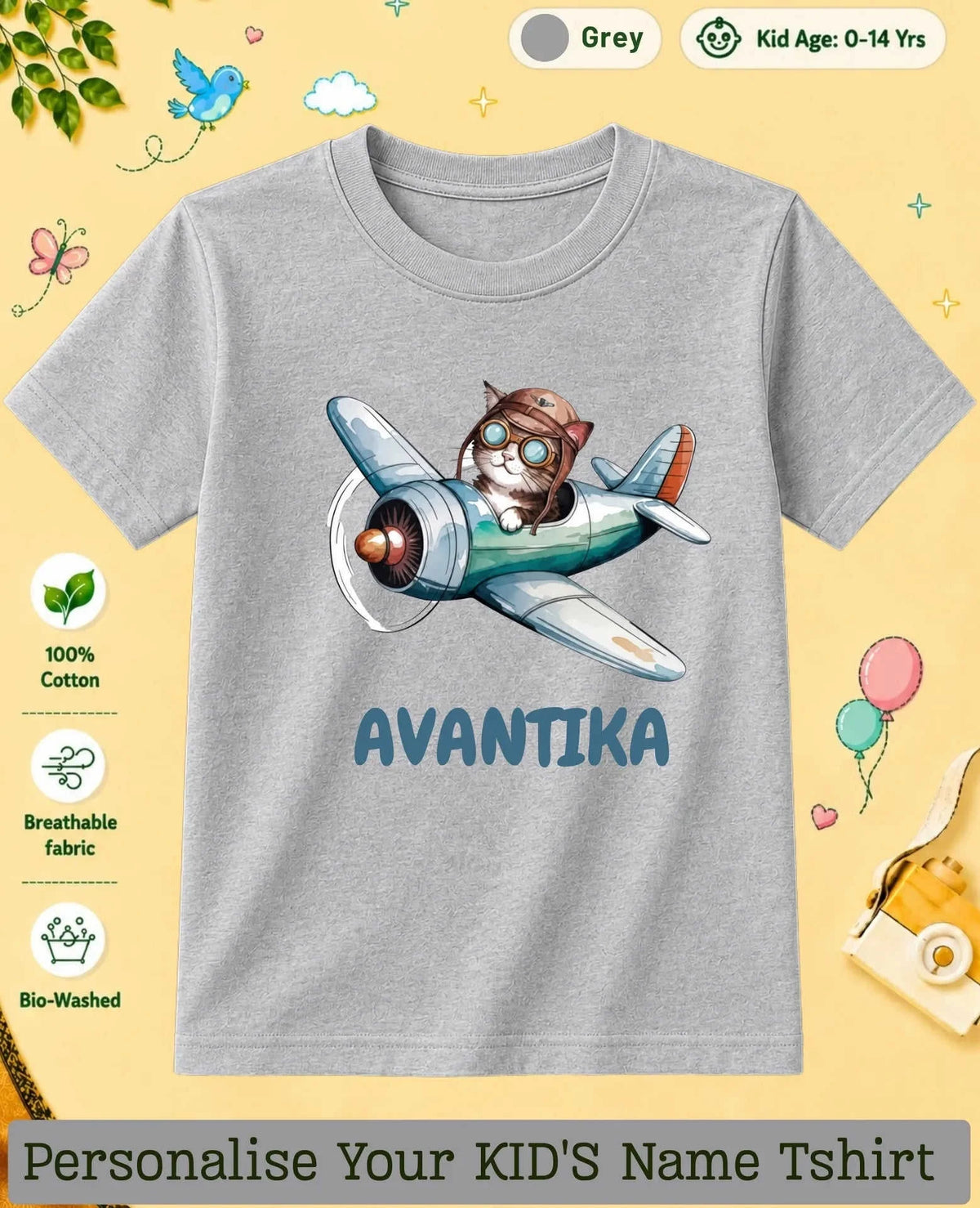 Custom Kid Cotton Tshirt Swiftsoul