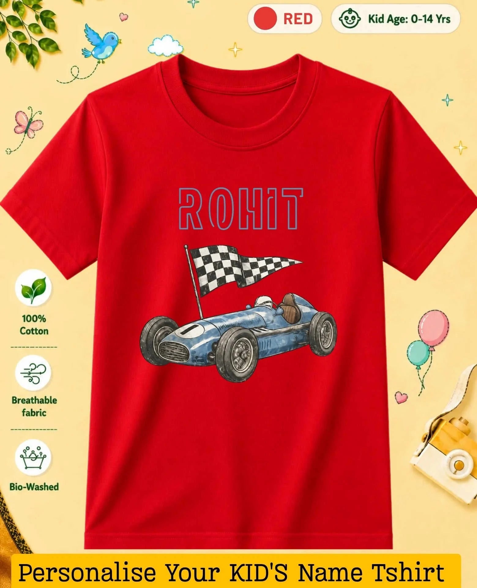 Custom Kid Cotton Tshirt Swiftsoul