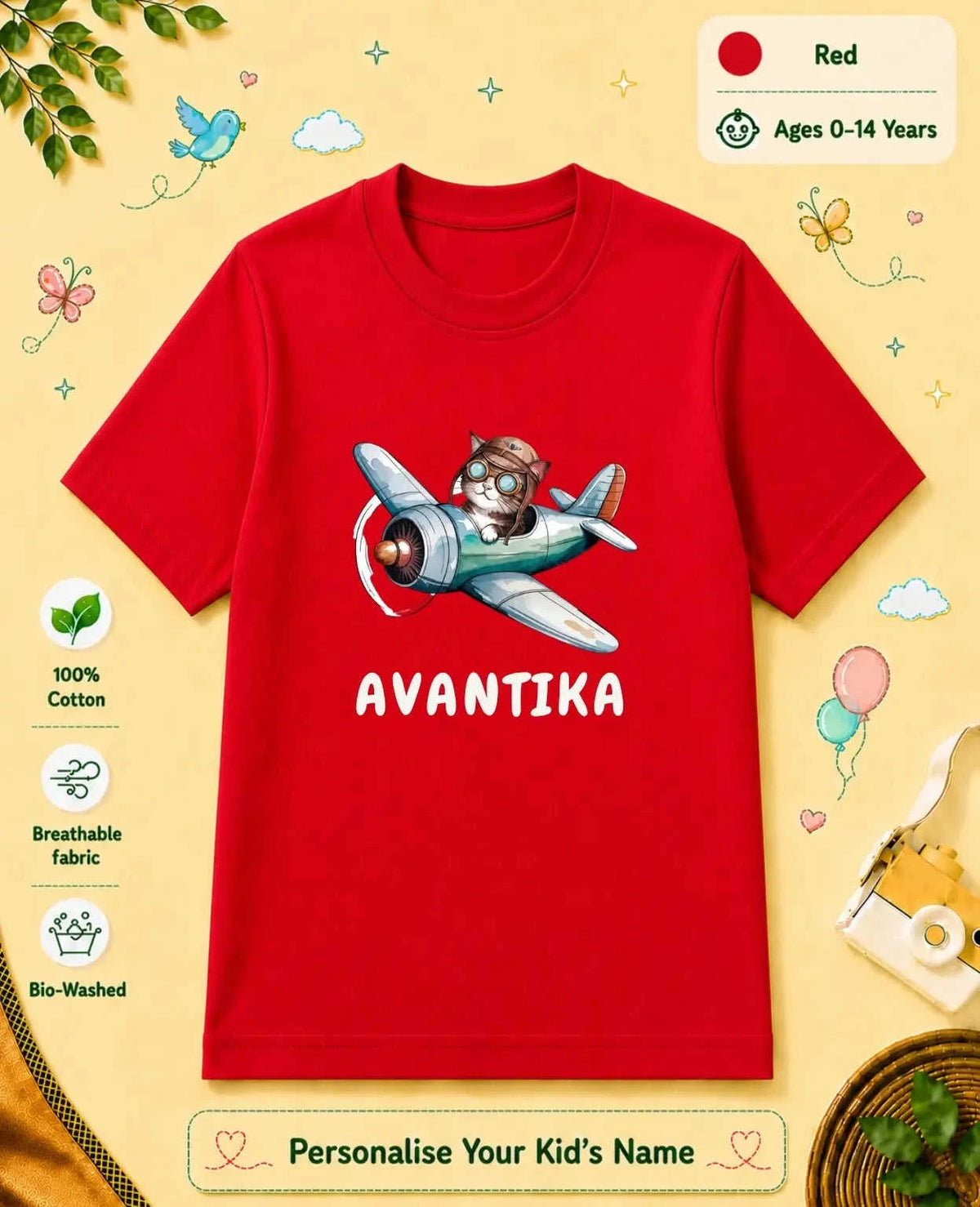 Custom Kid Cotton Tshirt Swiftsoul
