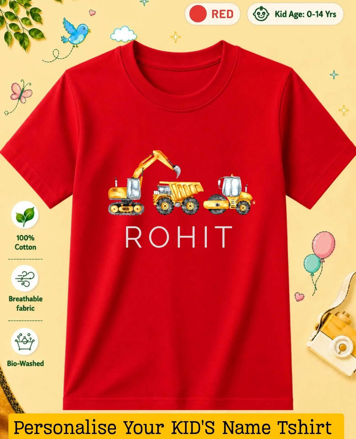 Custom Kid Cotton Tshirt Swiftsoul