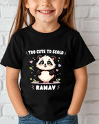 Custom Name Cute Character Kids Tee Swiftsoul 