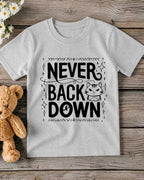 Cute Attitude Cat Kid Cotton Tee Swiftsoul 