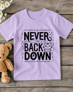 Cute Attitude Cat Kid Cotton Tee Swiftsoul 