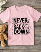 Cute Attitude Cat Kid Cotton Tee Swiftsoul 