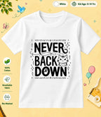 Cute Attitude Cat Kid Cotton Tee Swiftsoul