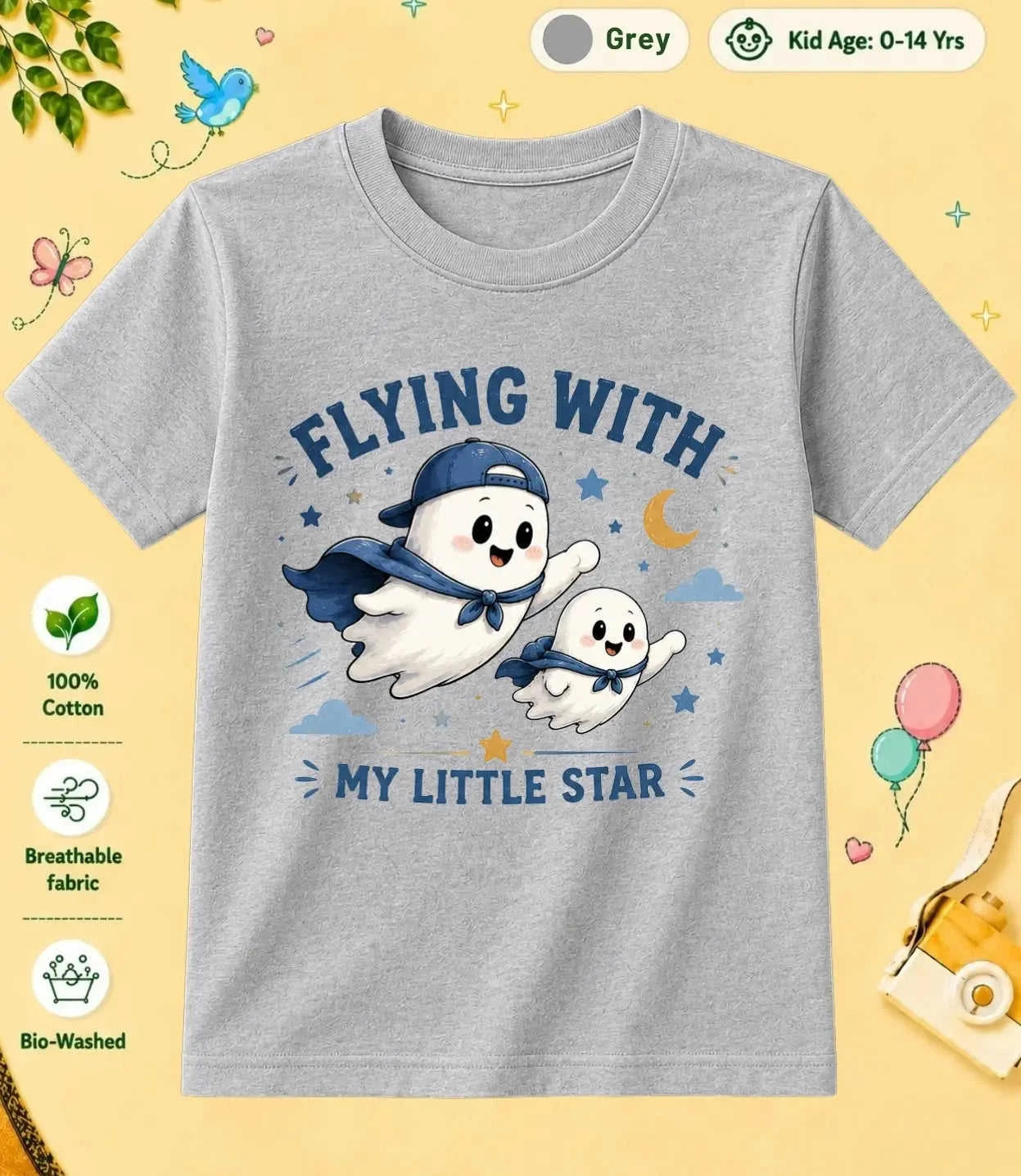DAD & MOM Special One kids Cotton Tee Swiftsoul