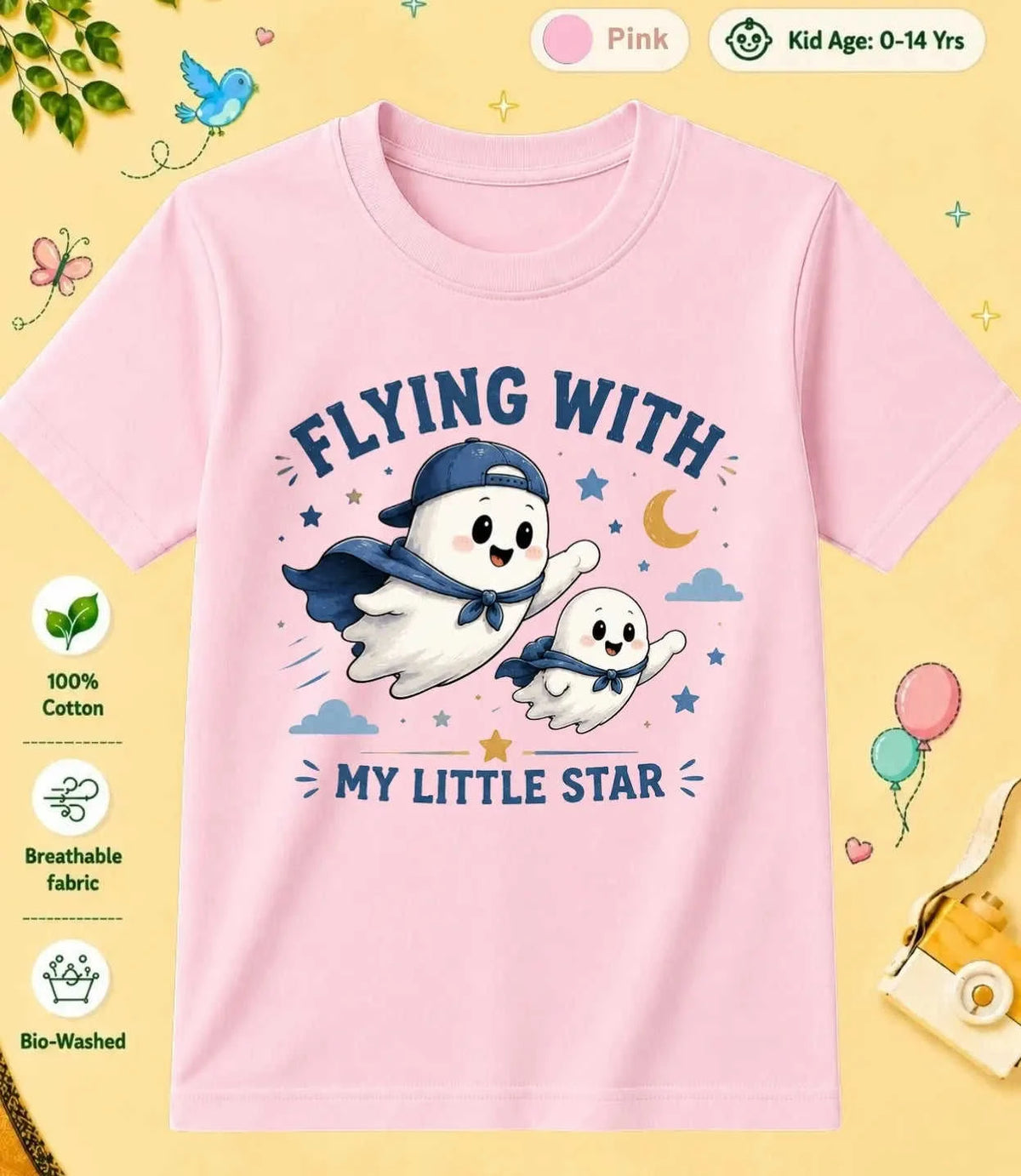 DAD & MOM Special One kids Cotton Tee Swiftsoul