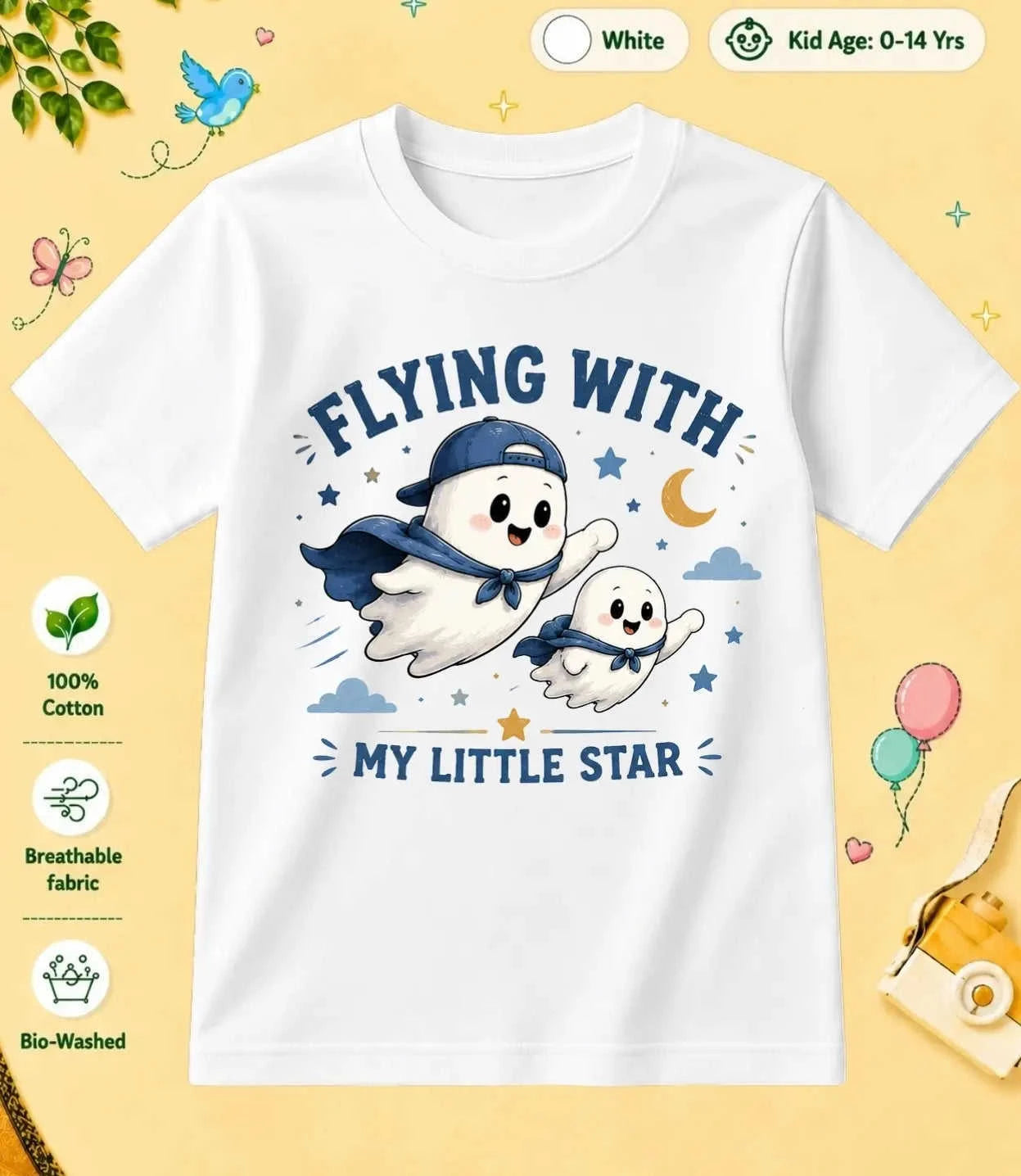 DAD & MOM Special One kids Cotton Tee Swiftsoul