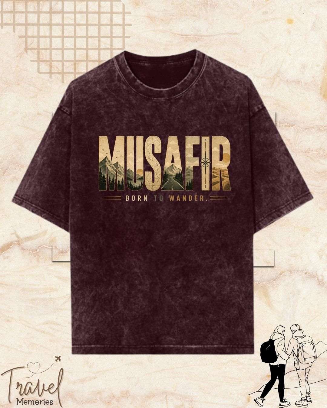 Dil Se Traveller Cotton Tshirt