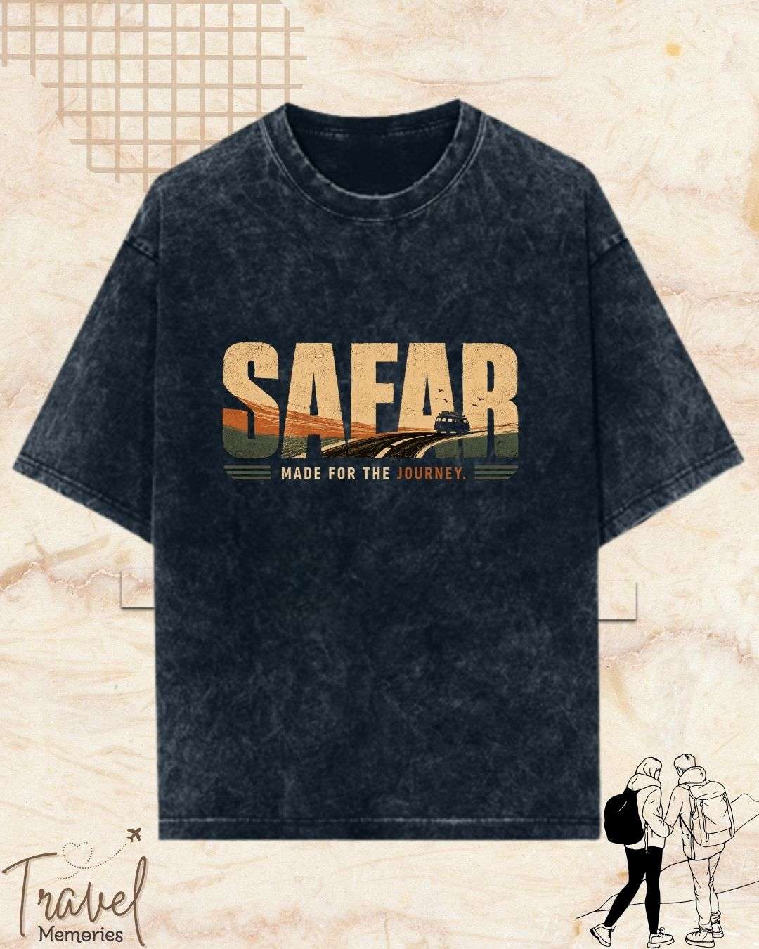 Dil Se Traveller Cotton Tshirt Billien LLC 