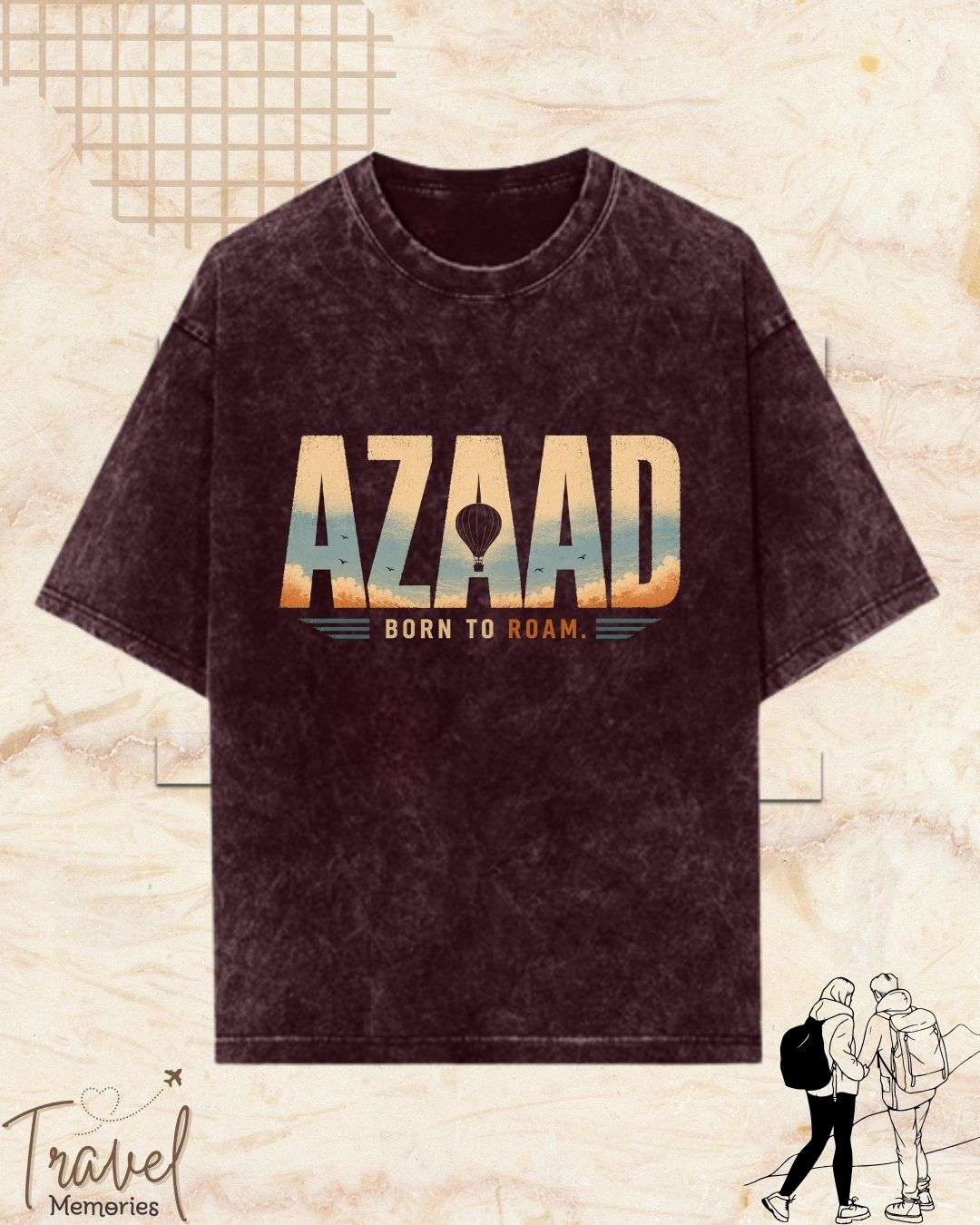 Dil Se Traveller Cotton Tshirt Billien LLC 