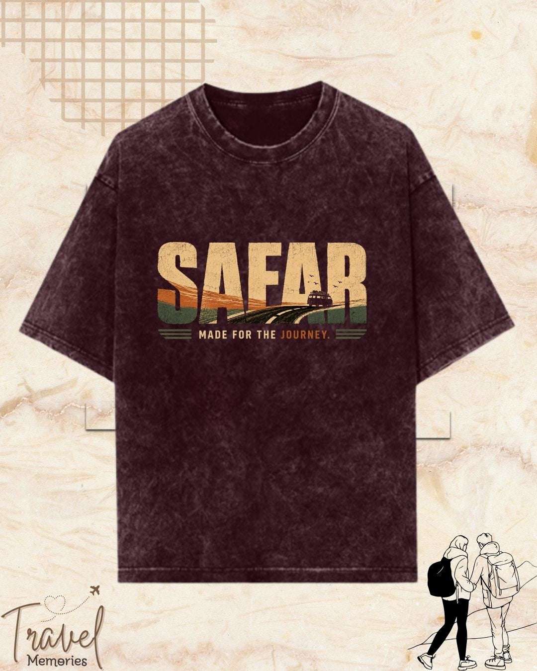 Dil Se Traveller Cotton Tshirt Billien LLC 