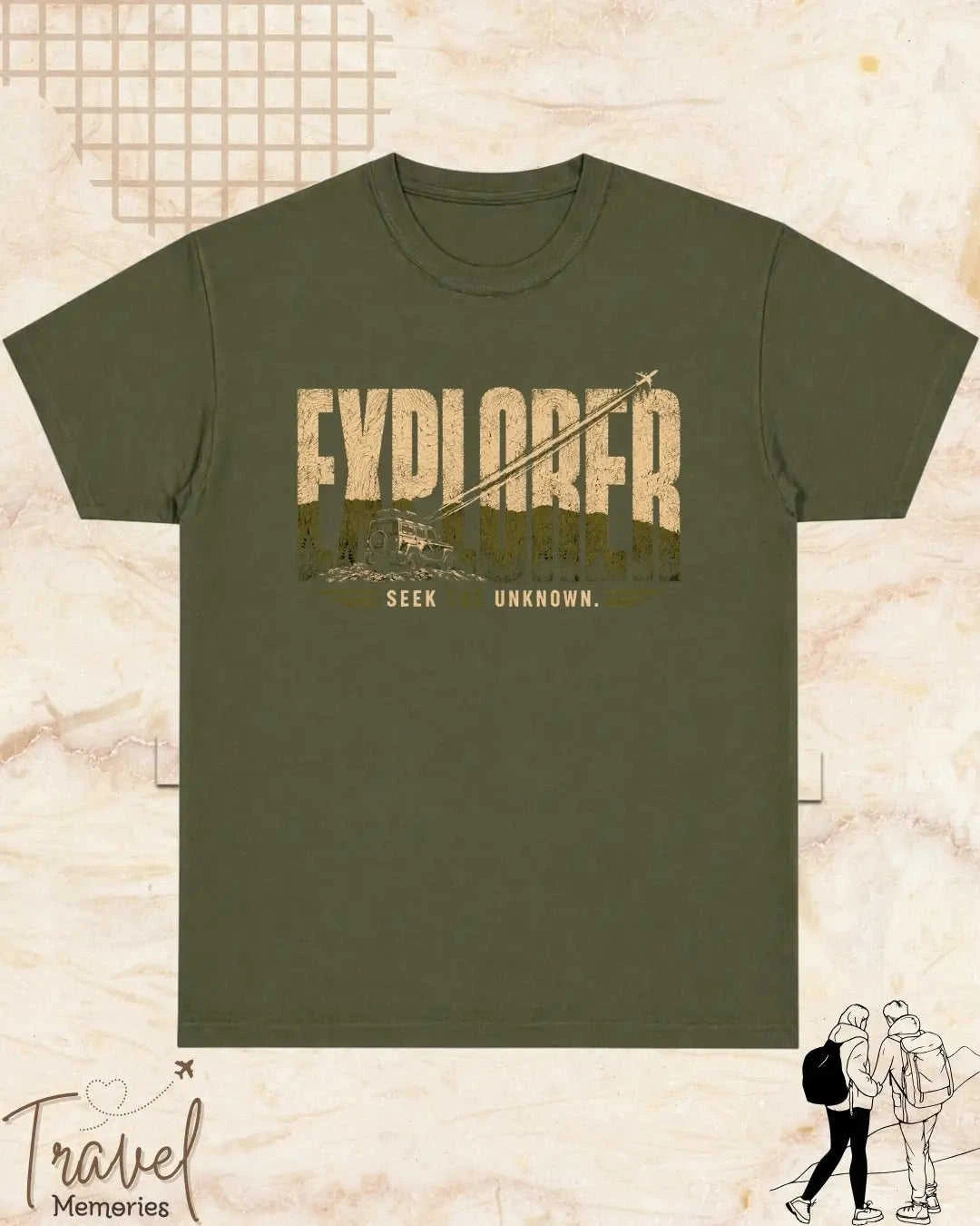 Dil Se Traveller Cotton Tshirt Swiftsoul