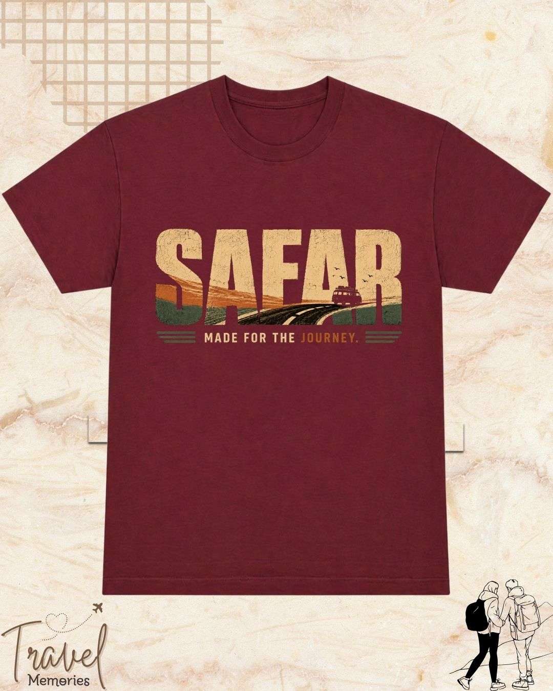 Dil Se Traveller Cotton Tshirt Swiftsoul 