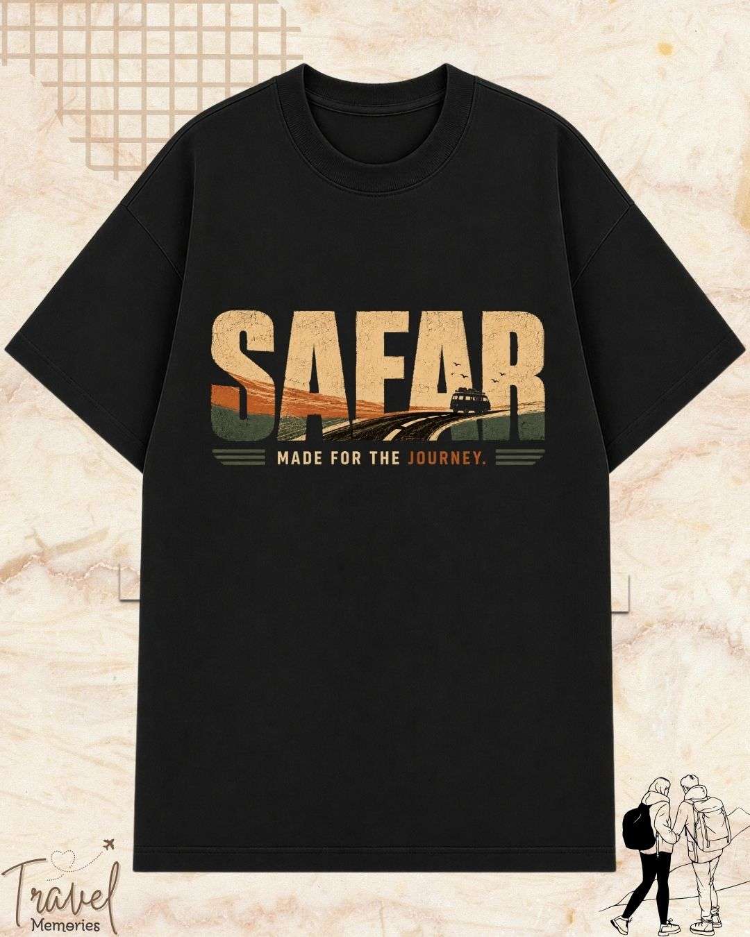 Dil Se Traveller Cotton Tshirt Swiftsoul 