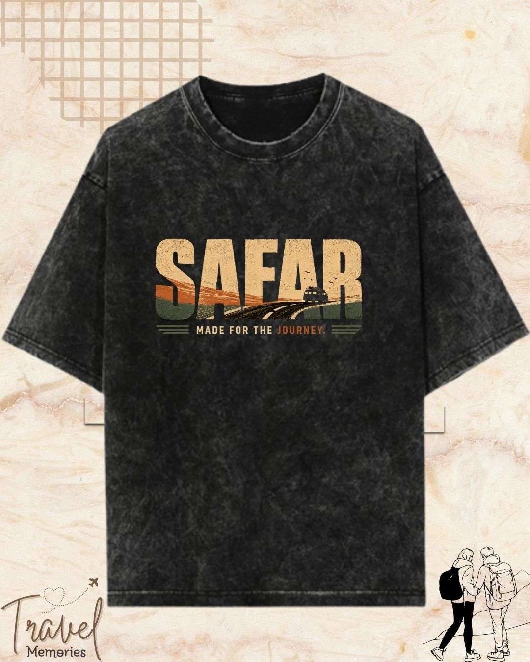 Dil Se Traveller Cotton Tshirt Swiftsoul 