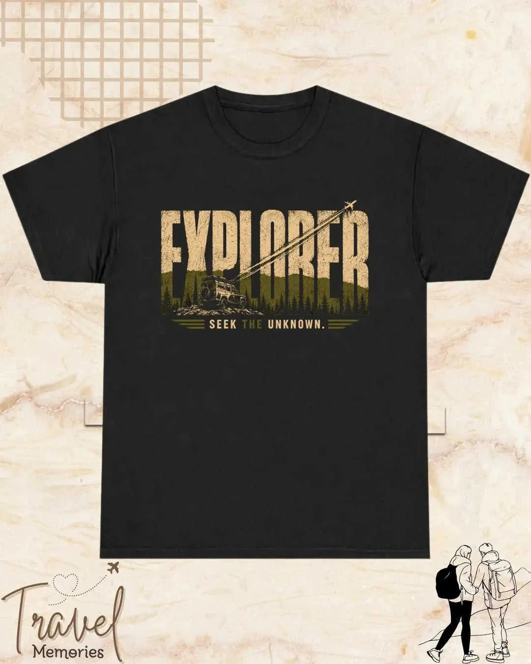 Dil Se Traveller Cotton Tshirt Swiftsoul