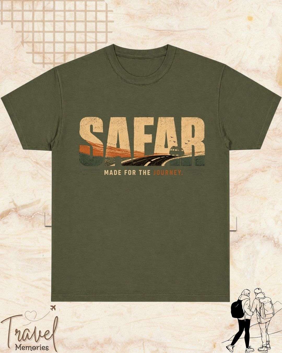 Dil Se Traveller Cotton Tshirt Swiftsoul 