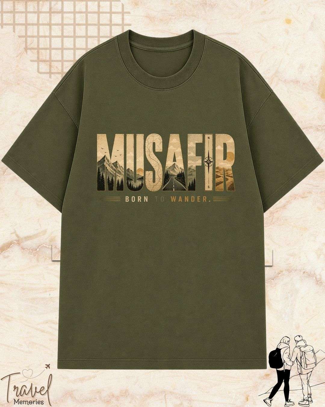 Dil Se Traveller Cotton Tshirt Swiftsoul 