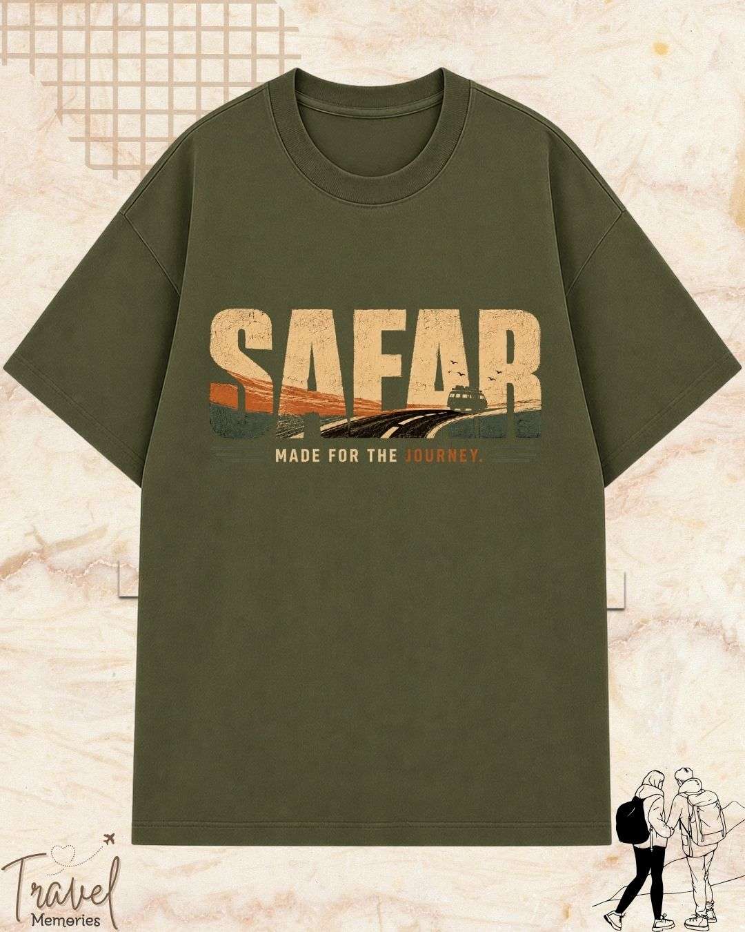 Dil Se Traveller Cotton Tshirt Swiftsoul 