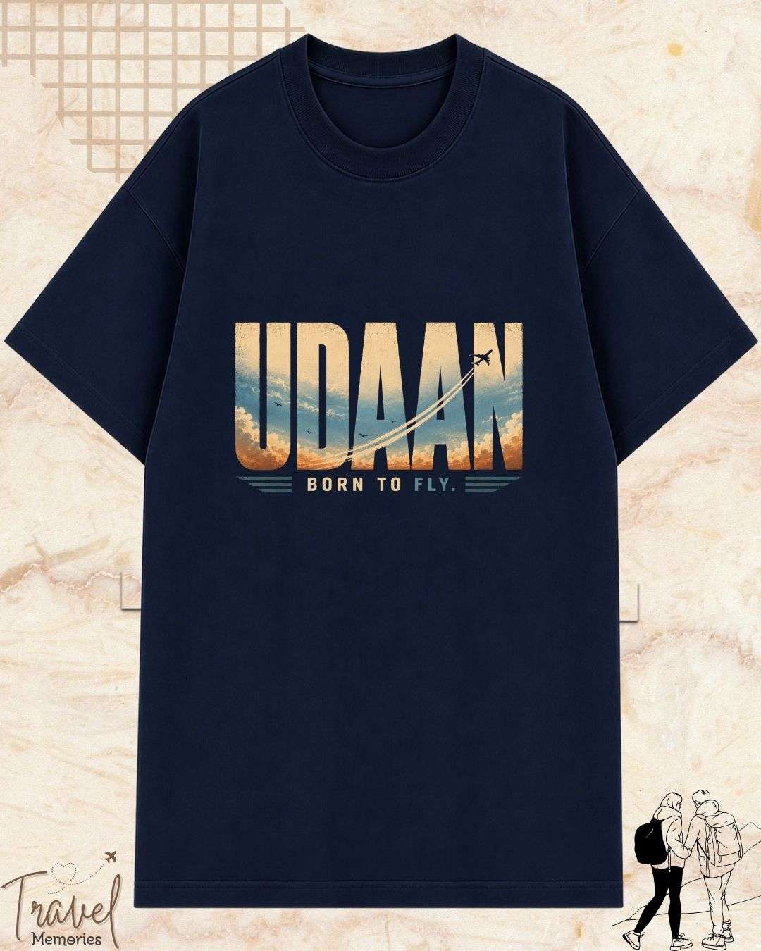 Dil Se Traveller Cotton Tshirt Swiftsoul 