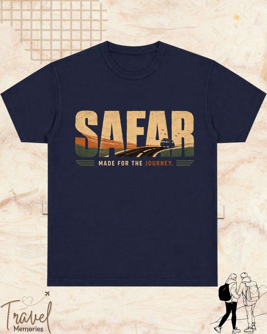 Dil Se Traveller Cotton Tshirt Swiftsoul 