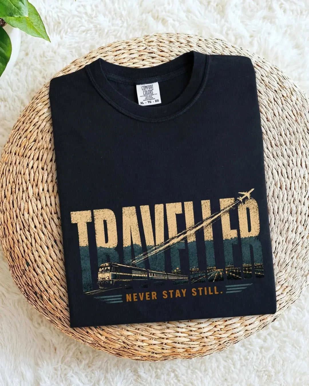 Dil Se Traveller Cotton Tshirt Swiftsoul