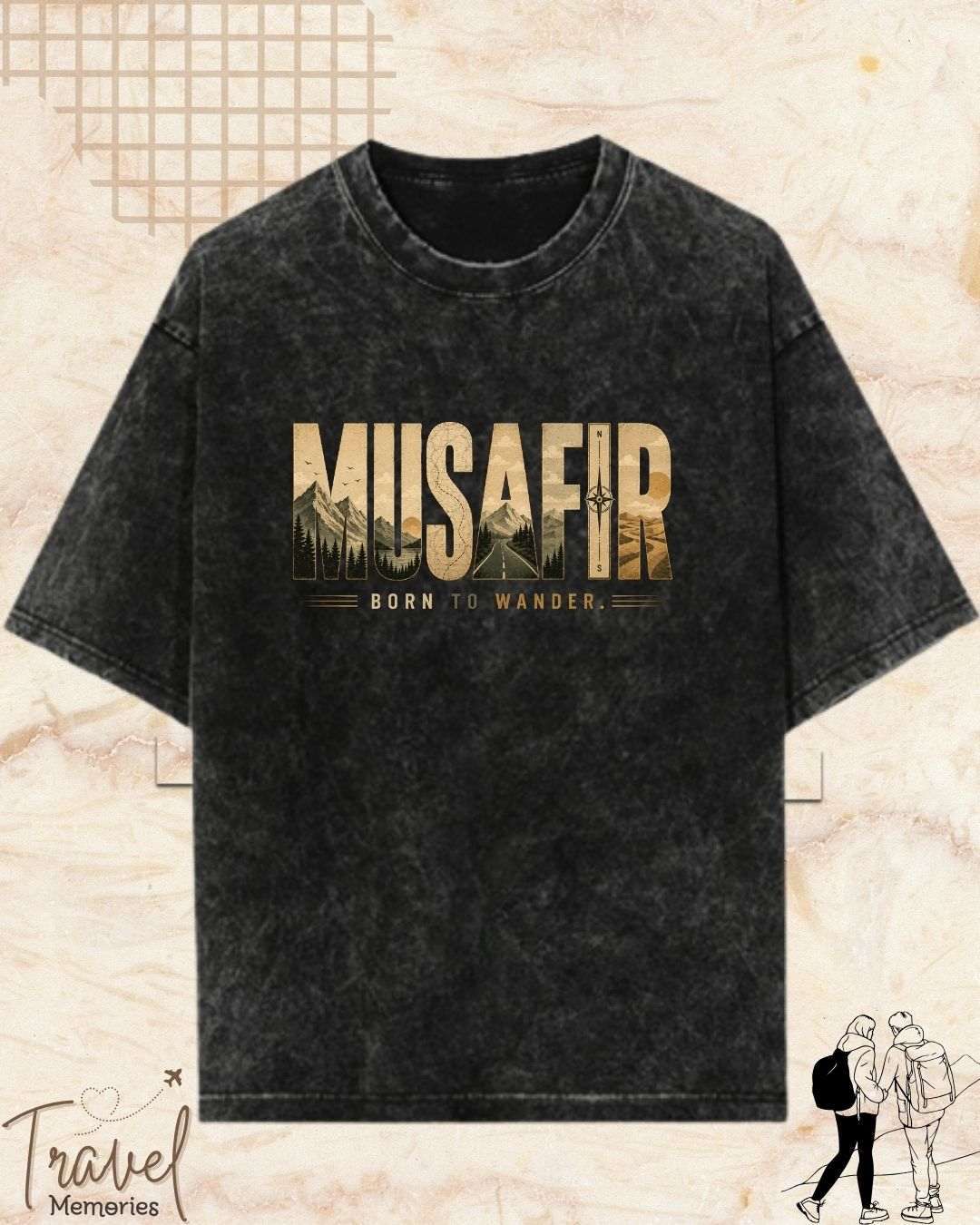Dil Se Traveller Cotton Tshirt