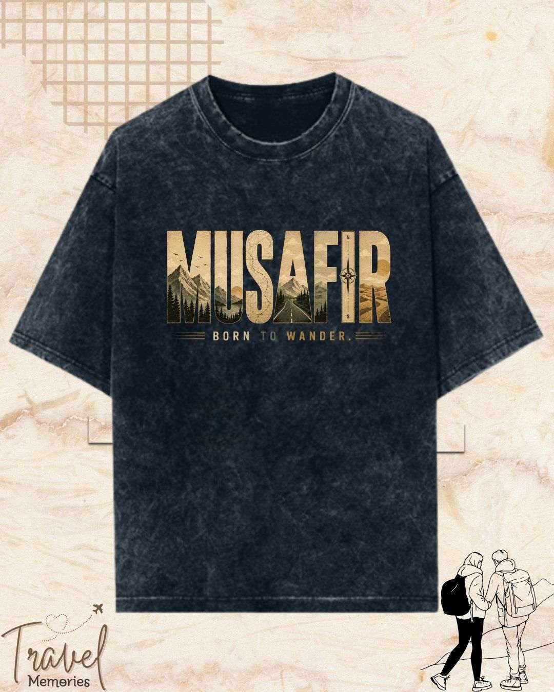 Dil Se Traveller Cotton Tshirt