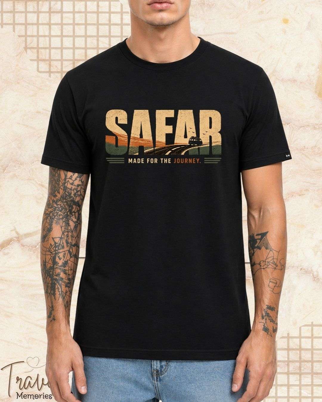 Dil Se Traveller Cotton Tshirt Swiftsoul 
