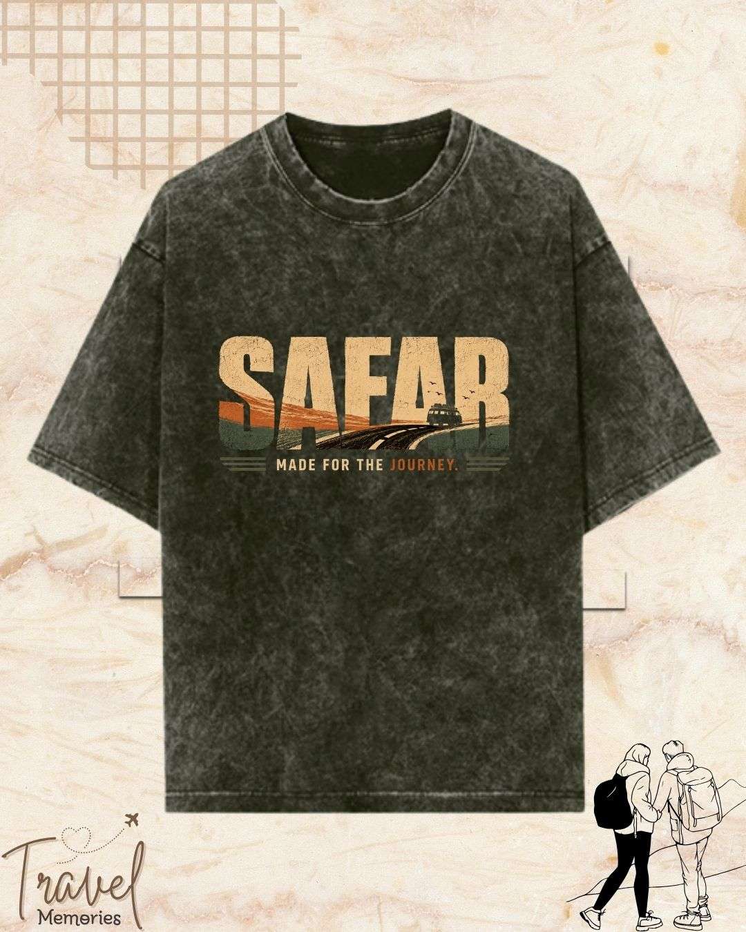 Dil Se Traveller Cotton Tshirt Swiftsoul 