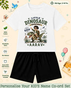 Dinosaur Custom Kid Co-ord Set Swiftsoul