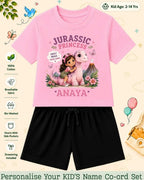 Dinosaur Custom Kid Co-ord Set Swiftsoul